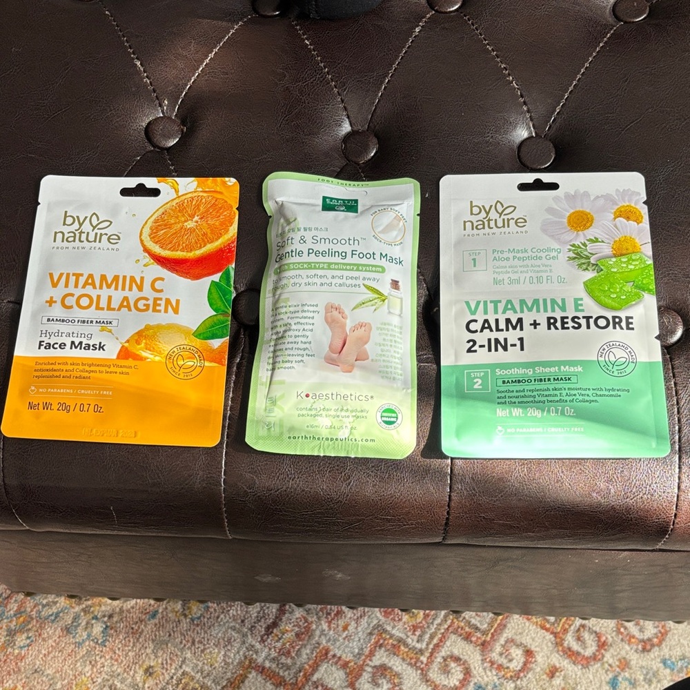 Mask Trio Vitamin C + Collagen Hydrating Face Mask - Orange